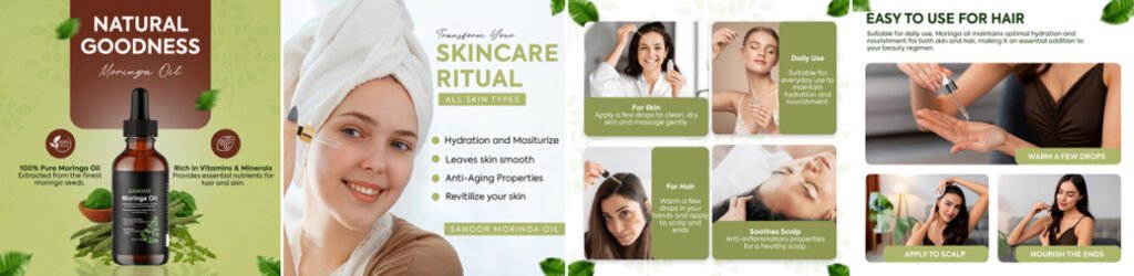 Sanoor Oil | Amazon Listing Images